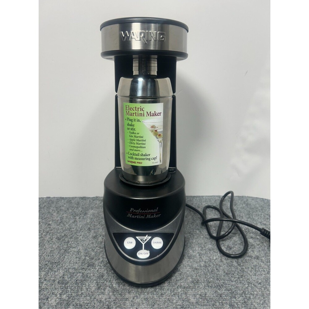 Waring Pro Professional Electric Martini Maker Cocktail Shake & Stir WM007